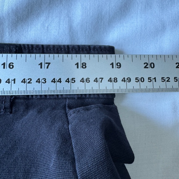 Old Navy Women's High-Rise Wide Leg Cropped Chino Style Pant Black Size 16 Ankle - Picture 6 of 10
